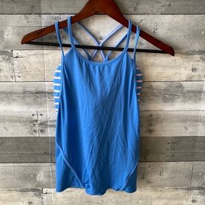 IVIVVA LULULEMON SHELF BRA TANK BLUE GIRL’S 6